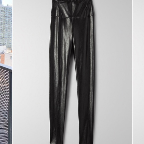 Aritzia Leather Leggings - Picture 2 of 4